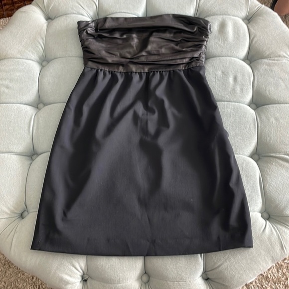 Theory Amandie Chateau Strapless Dress - Picture 1 of 15